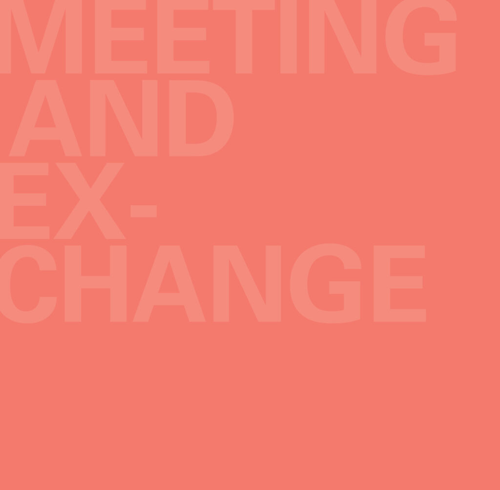 Text image Women's Handbook section Meeting and Exchange